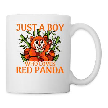 Just a Boy who loves Red Panda - Mug - white - Right