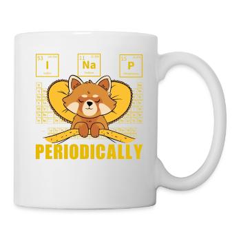 I nap periodically Roter Panda - Tasse - Weiß - Rechts