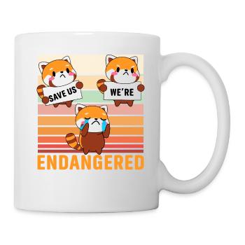 Save us we're Endangered - Mug - white - Right