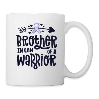 Schwager eines Kriegers - Tasse - Weiß - Rechts
