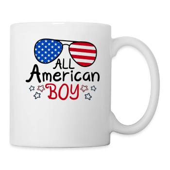 All American Boy - Tasse - Weiß - Rechts
