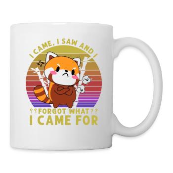 I came I saw and I forgot what I came for - Mug - white - Right