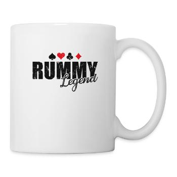 Rummy Legend Hobby Card Game Romme - Mug - white - Right