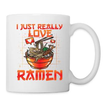 I just really love Ramen - Mug - white - Right