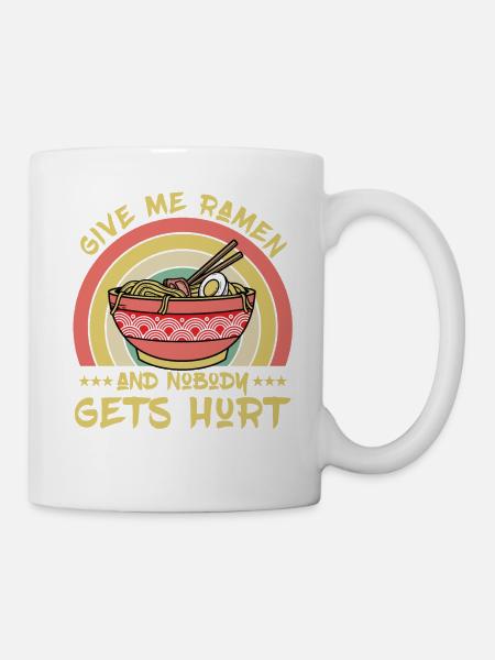 Give me Ramen and nobody gets hurt - Mug - white