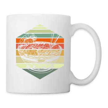 Ramen Retro Vintage - Mug - white - Right