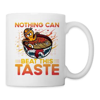 Nothing can beat this taste - Mug - white - Right