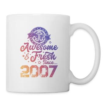 2007 awesome fresh - Tasse - Weiß - Rechts