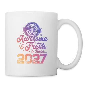 2027 awesome fresh - Tasse - Weiß - Rechts