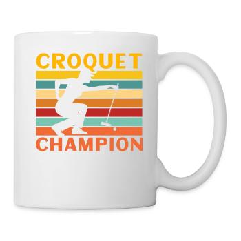 Croquet Champion - Mug - white - Right