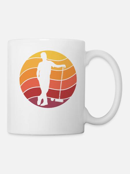 Krocket Retro - Tasse - Weiß