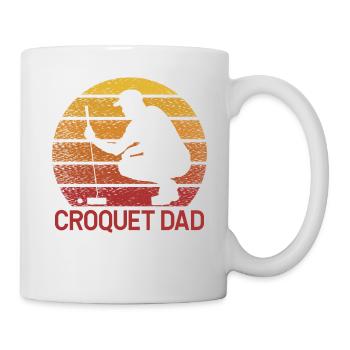 Croquet Dad - Mug - white - Right