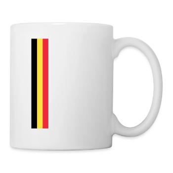 Drapeau belge Belgique Drapeau belge Belge - Mug blanc - blanc - Droite