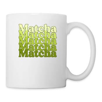 Vintage Matcha Lover Cadeau pour Barista Retro Green - Mug blanc - blanc - Droite