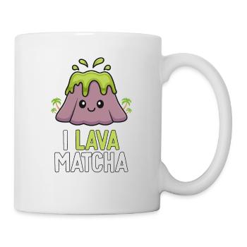 I Lava Matcha Green Tea Lover Gift for Barista - Mug - white - Right