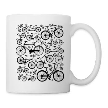 vélo collection - Mug blanc - blanc - Droite