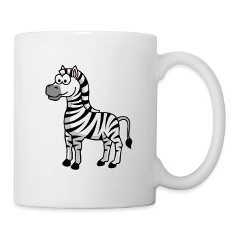 Zebra Comic Animal - Mug - white - Right