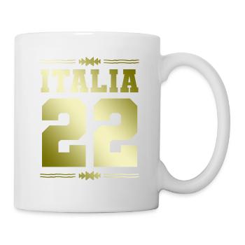 Italia 22 - Tasse - Weiß - Rechts