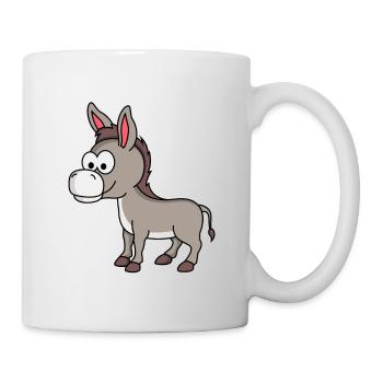 Donkey Comic Animal - Mug - white - Right