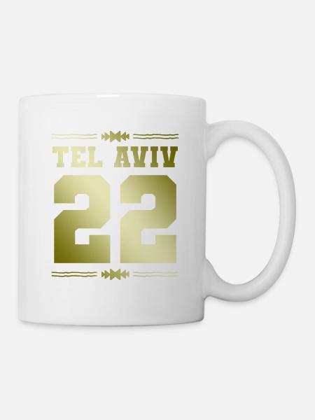 Tel Aviv 22 - Tasse - Weiß