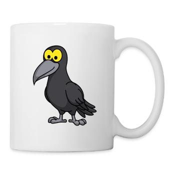 Crow Comic Animal - Mug - white - Right