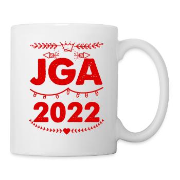 Jga 2022 Junggesellenabschied - Tasse - Weiß - Rechts