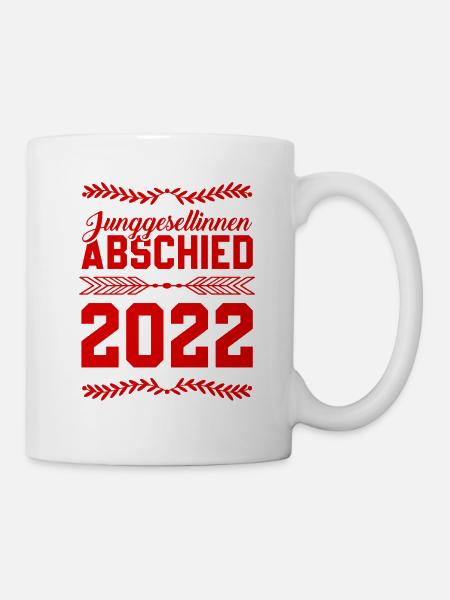 Junggesellinnenabschied 2022 - Tasse - Weiß