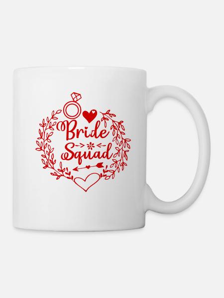 Bride Squad - Tasse - Weiß