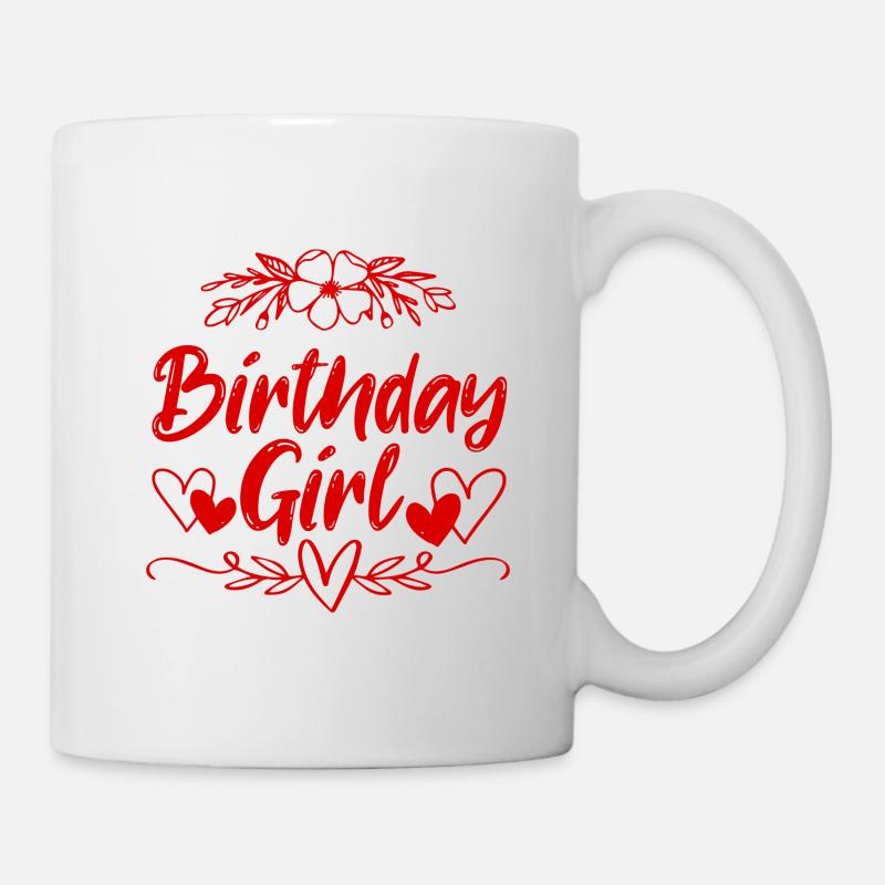 Birthday Girl - Mug - white