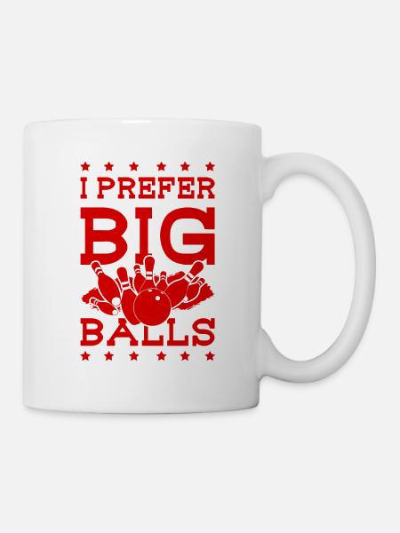 Big Balls Bowling - Tasse - Weiß