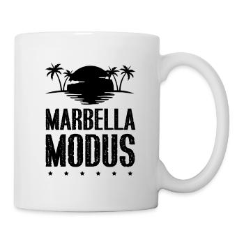 Marbella Modus - Tasse - Weiß - Rechts