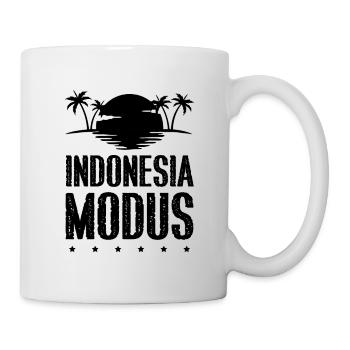 Indonesia Modus - Tasse - Weiß - Rechts