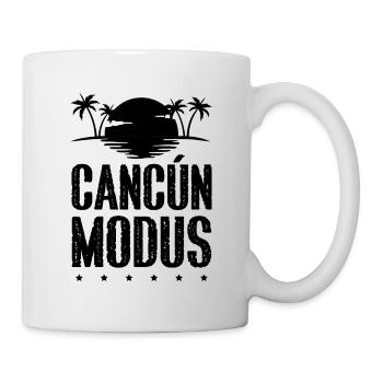 Cancun Modus - Tasse - Weiß - Rechts