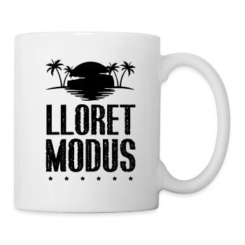 Lloret De Mar Modus - Tasse - Weiß - Rechts