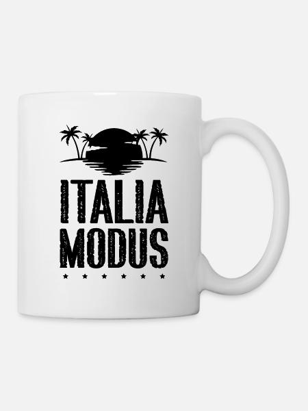 Italia Modus - Tasse - Weiß