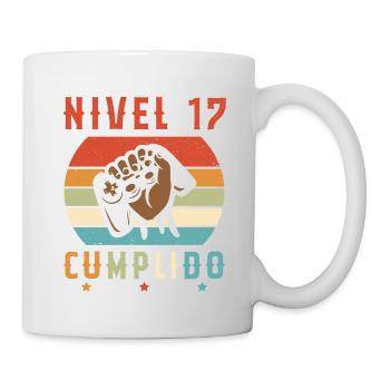 Niveau 17 complete - Mug blanc - blanc - Droite