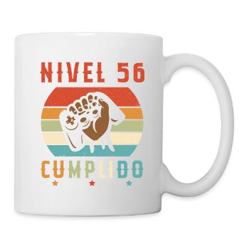 Niveau 56 complete - Mug blanc - blanc - Droite