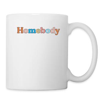 Retro Homebody Rather Be Inside Vintage Introvert - Mug - white - Right