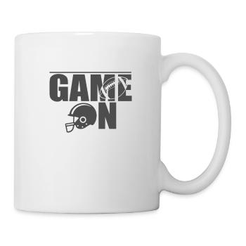 Game on Football Amerika Sport Touchdown - Tasse - Weiß - Rechts