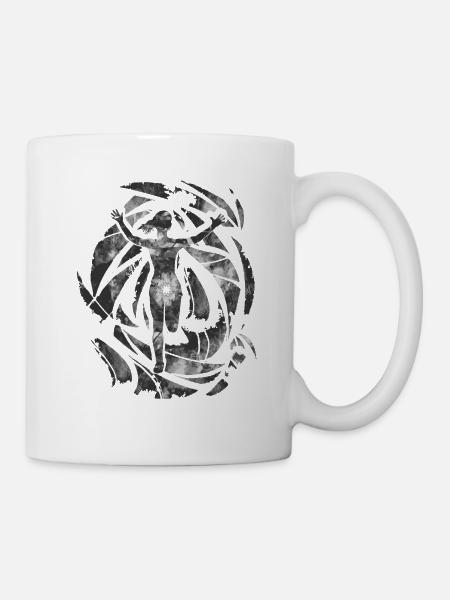 Grunge Marathon, Trail Running - Mug blanc - blanc