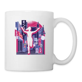 Asian City Marathon, Trail Running - Mug - white - Right