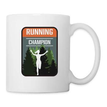 Marathon, Trail Running Champion - Mug - white - Right
