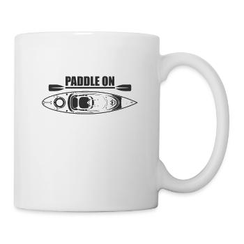 Paddle on Kayak Paddle Boat Water Sports - Mug - white - Right