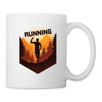Marathon, TrailRunning Runner - Mug - white - Right
