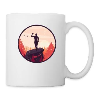 Marathon, TrailRunning Runner - Mug - white - Right