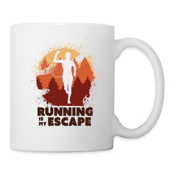 Marathon, Trail Running, Runners - Mug - white - Right