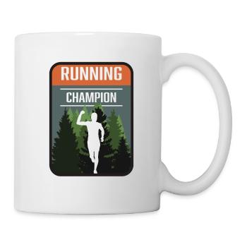 Marathon, Trail Running Champion - Mug - white - Right