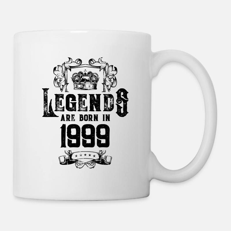 1999 legends geburtstag - Tasse - Weiß