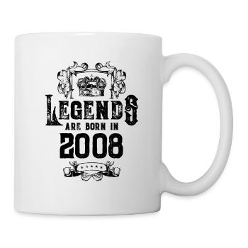 2008 legends birthday - Mug - white - Right