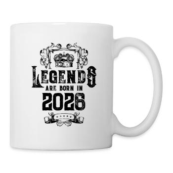 Anniversaire des légendes 2026 - Mug blanc - blanc - Droite